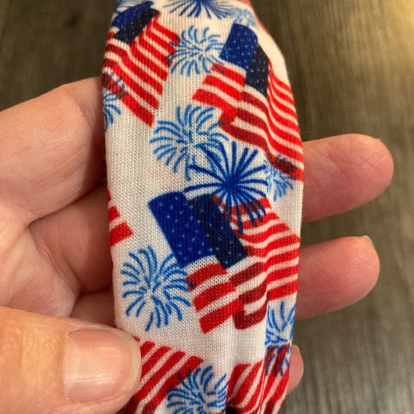 4th of July headband- American flag & Fireworks - Picture 6 of 8